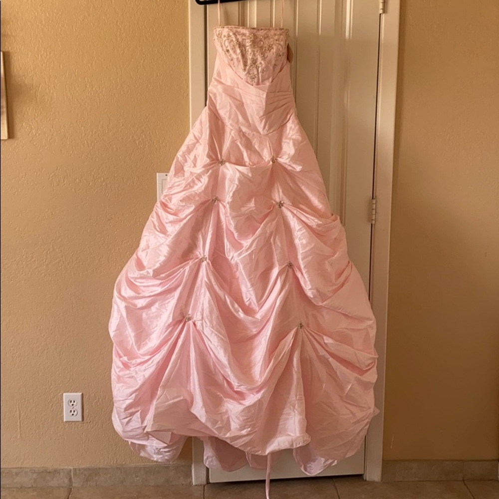 Pink Quinceanera Gown